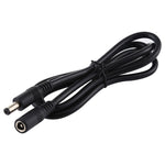 5.5 x 2.1mm メスからオス DC電源延長ケーブル、1m、1.5m、3m、5m、10m