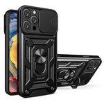 スライディングカメラカバー設計 TPU+PCスマホケース、iPhone 17e / 16e用、iPhone 17 Pro Max用、iPhone 17 Pro用、iPhone 17用、iPhone Air用、iPhone 16 Pro Max用
