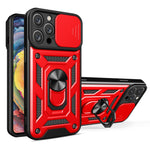 スライディングカメラカバー設計 TPU+PCスマホケース、iPhone 17e / 16e用、iPhone 17 Pro Max用、iPhone 17 Pro用、iPhone 17用、iPhone Air用、iPhone 16 Pro Max用