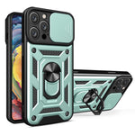 スライディングカメラカバー設計 TPU+PCスマホケース、iPhone 17e / 16e用、iPhone 17 Pro Max用、iPhone 17 Pro用、iPhone 17用、iPhone Air用、iPhone 16 Pro Max用
