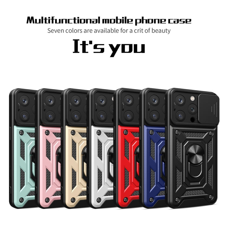 スライディングカメラカバー設計 TPU+PCスマホケース、iPhone 16 Pro用、iPhone 16 Plus用、iPhone 16用、iPhone 15 Pro用