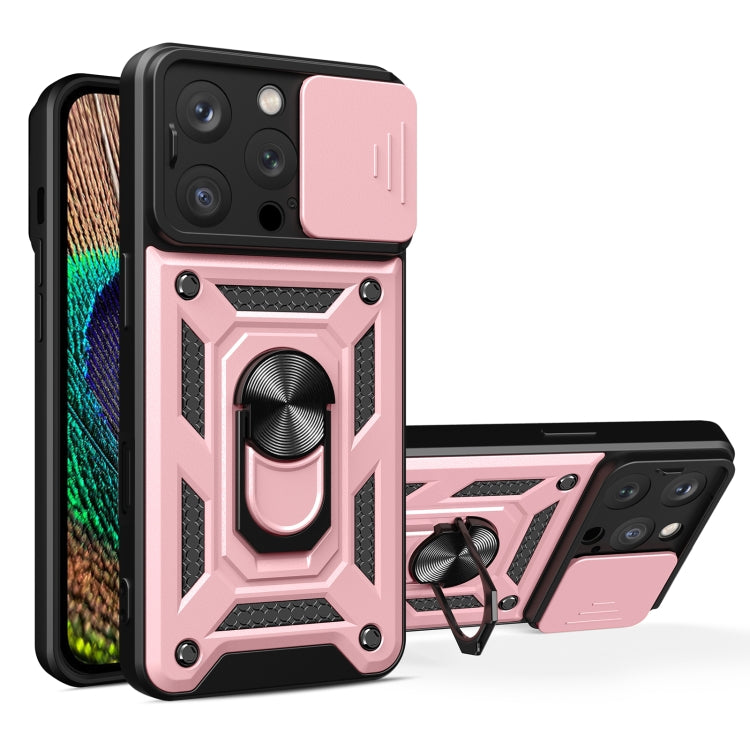 スライディングカメラカバー設計 TPU+PCスマホケース、iPhone 16 Pro用、iPhone 16 Plus用、iPhone 16用、iPhone 15 Pro用
