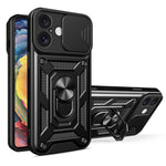 スライディングカメラカバー設計 TPU+PCスマホケース、iPhone 16 Pro用、iPhone 16 Plus用、iPhone 16用、iPhone 15 Pro用