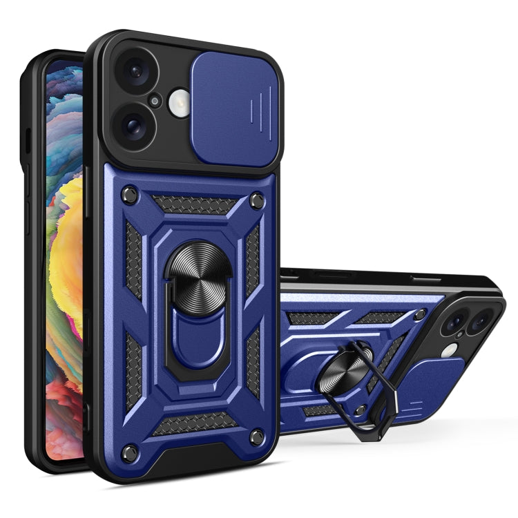 スライディングカメラカバー設計 TPU+PCスマホケース、iPhone 16 Pro用、iPhone 16 Plus用、iPhone 16用、iPhone 15 Pro用