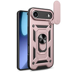 スライディングカメラカバー設計 TPU+PCスマホケース、iPhone 17e / 16e用、iPhone 17 Pro Max用、iPhone 17 Pro用、iPhone 17用、iPhone Air用、iPhone 16 Pro Max用