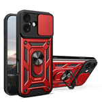 スライディングカメラカバー設計 TPU+PCスマホケース、iPhone 17e / 16e用、iPhone 17 Pro Max用、iPhone 17 Pro用、iPhone 17用、iPhone Air用、iPhone 16 Pro Max用