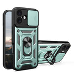 スライディングカメラカバー設計 TPU+PCスマホケース、iPhone 17e / 16e用、iPhone 17 Pro Max用、iPhone 17 Pro用、iPhone 17用、iPhone Air用、iPhone 16 Pro Max用