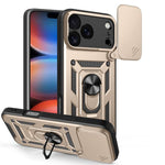 スライディングカメラカバー設計 TPU+PCスマホケース、iPhone 17e / 16e用、iPhone 17 Pro Max用、iPhone 17 Pro用、iPhone 17用、iPhone Air用、iPhone 16 Pro Max用