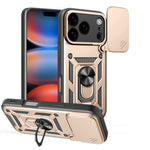 スライディングカメラカバー設計 TPU+PCスマホケース、iPhone 17e / 16e用、iPhone 17 Pro Max用、iPhone 17 Pro用、iPhone 17用、iPhone Air用、iPhone 16 Pro Max用