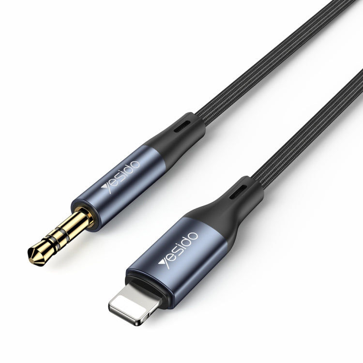Yesido YAU35 8ピンから3.5mm AUXオーディオアダプターケーブル、YAU35