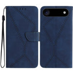 ステッチエンボスレザー製スマホケース、iPhone 17e / 16e用、iPhone 17 Pro Max用、iPhone 17 Pro用、iPhone 17用、iPhone Air用、iPhone 16 Pro Max用、iPhone 16 Pro用、iPhone 16 Plus用