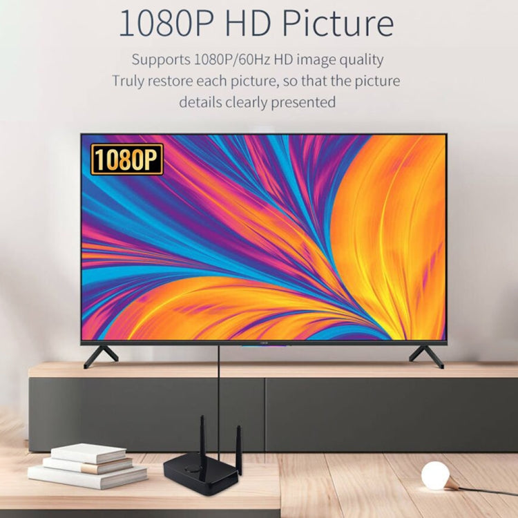 Measy UHD200 ワイヤレス HDMI送受信機、伝送距離：100m、ワイヤレス送受信機100m