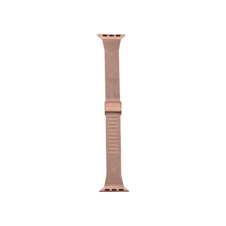 Milanese Stainless Steel Watchband, For Apple Watch Series 8&7 41mm / SE 2&6&SE&5&4 40mm / 3&2&1 38mm, For Apple Watch Ultra 49mm / Series 8&7 45mm / SE 2&6&SE&5&4 44mm / 3&2&1 42mm, For Apple Watch Series 7 45mm / 6 & SE & 5 & 4 44mm / 3 & 2 & 1 42mm ...
