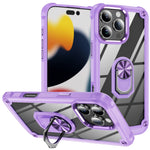 TPU + PCレンズ保護リングホルダー付きiPhoneケース、iPhone 17e / 16e用、iPhone 17 Pro Max用、iPhone 17用、iPhone Air用、iPhone 16 Pro Max用、iPhone 16 Pro用、iPhone 16 Plus用、iPhone 16用、iPhone 15 Pro Max用