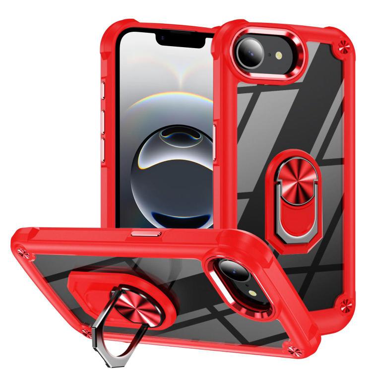 TPU + PCレンズ保護リングホルダー付きiPhoneケース、iPhone 17e / 16e用、iPhone 17 Pro Max用、iPhone 17用、iPhone Air用、iPhone 16 Pro Max用、iPhone 16 Pro用、iPhone 16 Plus用、iPhone 16用、iPhone 15 Pro Max用