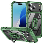 TPU + PCレンズ保護リングホルダー付きiPhoneケース、iPhone 17e / 16e用、iPhone 17 Pro Max用、iPhone 17用、iPhone Air用、iPhone 16 Pro Max用、iPhone 16 Pro用、iPhone 16 Plus用、iPhone 16用、iPhone 15 Pro Max用