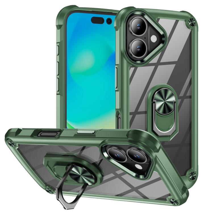 TPU + PCレンズ保護リングホルダー付きiPhoneケース、iPhone 17e / 16e用、iPhone 17 Pro Max用、iPhone 17用、iPhone Air用、iPhone 16 Pro Max用、iPhone 16 Pro用、iPhone 16 Plus用、iPhone 16用、iPhone 15 Pro Max用