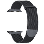 ミラネーゼメタルマグネティックウォッチバンド、Apple Watch SE 2022 44mm用、Apple Watch 7 41mm用、Apple Watch 7 45mm用