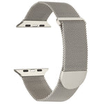 ミラネーゼメタルマグネティックウォッチバンド、Apple Watch SE 2022 44mm用、Apple Watch 7 41mm用、Apple Watch 7 45mm用