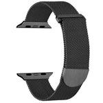 ミラネーゼメタルマグネティックウォッチバンド、Apple Watch SE 2022 44mm用、Apple Watch 7 41mm用、Apple Watch 7 45mm用