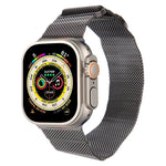 ミラネーゼメタルマグネティックウォッチバンド、Apple Watch SE 2023 44mm用、Apple Watch Ultra 49mm用、Apple Watch 8 41mm用