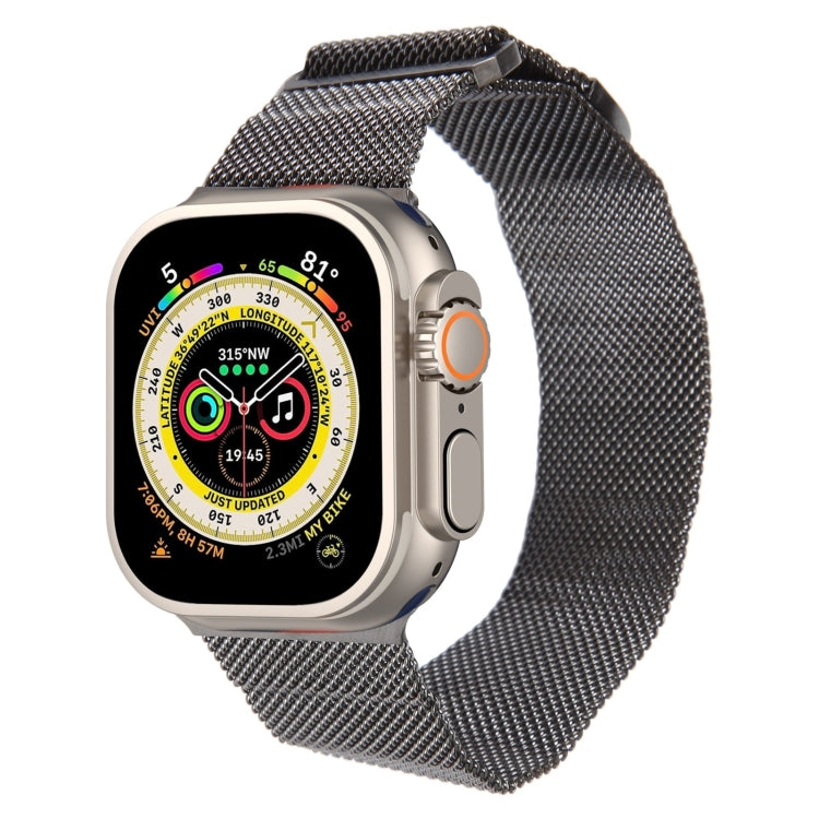 ミラネーゼメタルマグネティックウォッチバンド、Apple Watch SE 2023 44mm用、Apple Watch Ultra 49mm用、Apple Watch 8 41mm用