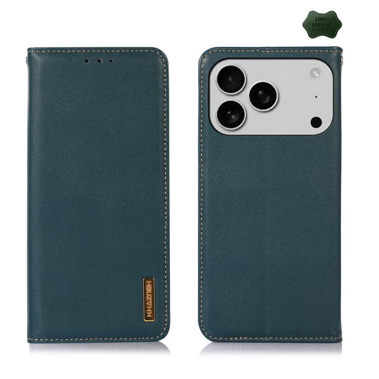KHAZNEHナッパトップレイヤーカウハイドレザー製iPhoneケース、iPhone 17 Pro Max用、iPhone 16e / 17e用、iPhone 17 Pro用、iPhone 17用、iPhone Air用、iPhone 16e用、iPhone 16 Pro Max用、iPhone 16 Pro用、iPhone 16 Plus用、iPhone 16用