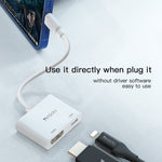 Yesido HM06 8ピン to HDMI オーディオビデオアダプター、HM06