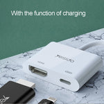 Yesido HM06 8ピン to HDMI オーディオビデオアダプター、HM06