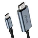 Yesido HM10 USB-C / Type-CからHDMI HDアダプターケーブル、HM10