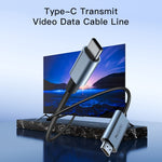 Yesido HM10 USB-C / Type-CからHDMI HDアダプターケーブル、HM10