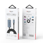 Yesido HM10 USB-C / Type-CからHDMI HDアダプターケーブル、HM10