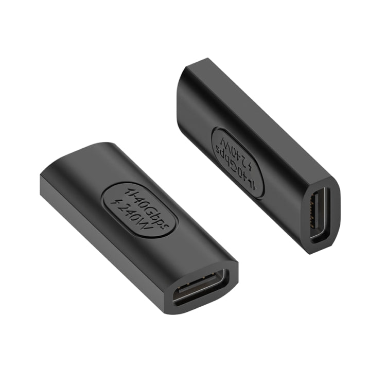 40Gbps 240W USB-C / Type-CメスからUSB-C / Type-Cメスアダプター、メスアダプター