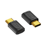 40Gbps 240W USB-C / Type-CメスからUSB-C / Type-Cメスストレートアダプター、ストレートアダプター