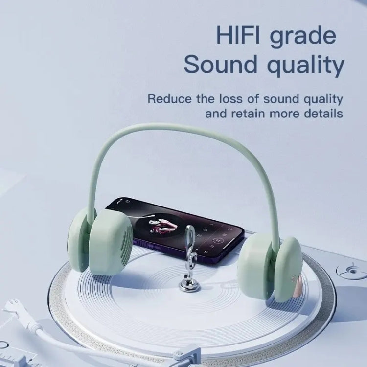 T5 USBポータブルワイヤレスネックハングBluetoothスピーカー