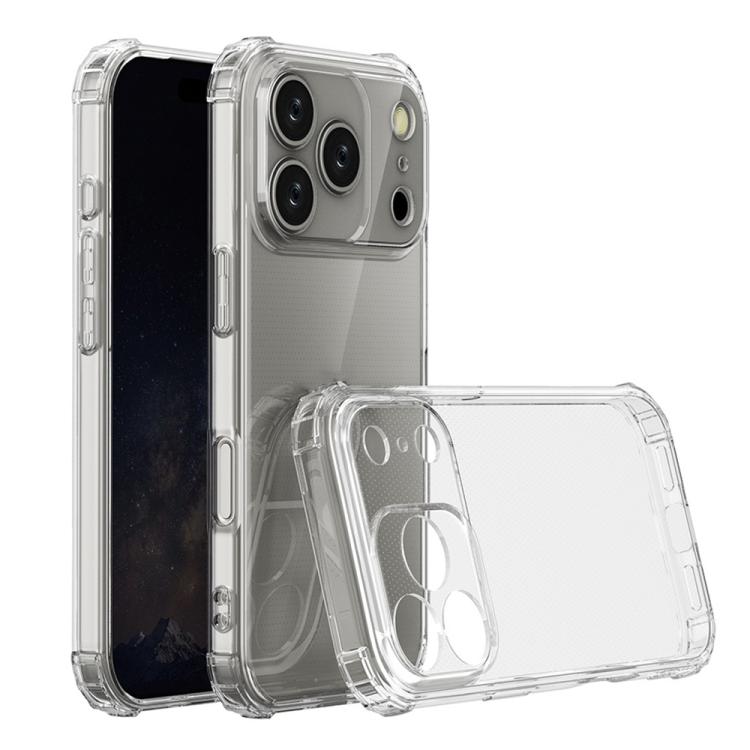 四隅衝撃吸収クリアTPU製iPhoneケース、iPhone 17 Pro Max用、iPhone 17 Pro用、iPhone 17用、iPhone Air用、iPhone 16 Pro Max用、iPhone 16 Pro用、iPhone 16 Plus用、iPhone 16用、iPhone 15 Pro Max用、iPhone 15 Pro用、iPhone 15 Pro用