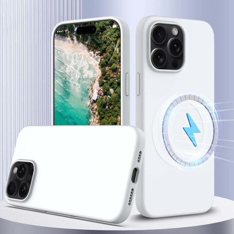 衝撃吸収シリコンMagsafe対応スマホケース、iPhone 16 Pro Max用、iPhone 16 Pro用、iPhone 16 Plus用、iPhone 16用、iPhone 15 Pro Max用