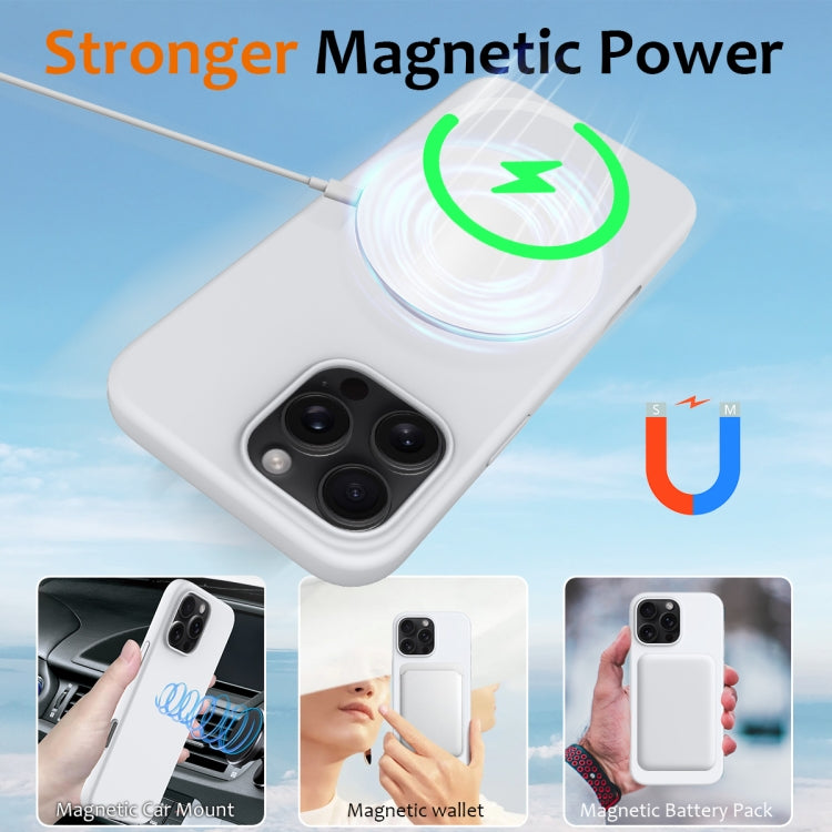 衝撃吸収シリコンMagsafe対応スマホケース、iPhone 16 Pro Max用、iPhone 16 Pro用、iPhone 16 Plus用、iPhone 16用、iPhone 15 Pro Max用