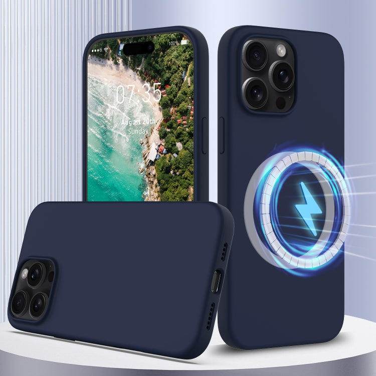 衝撃吸収シリコンMagsafe対応スマホケース、iPhone 16 Pro Max用、iPhone 16 Pro用、iPhone 16 Plus用、iPhone 16用、iPhone 15 Pro Max用