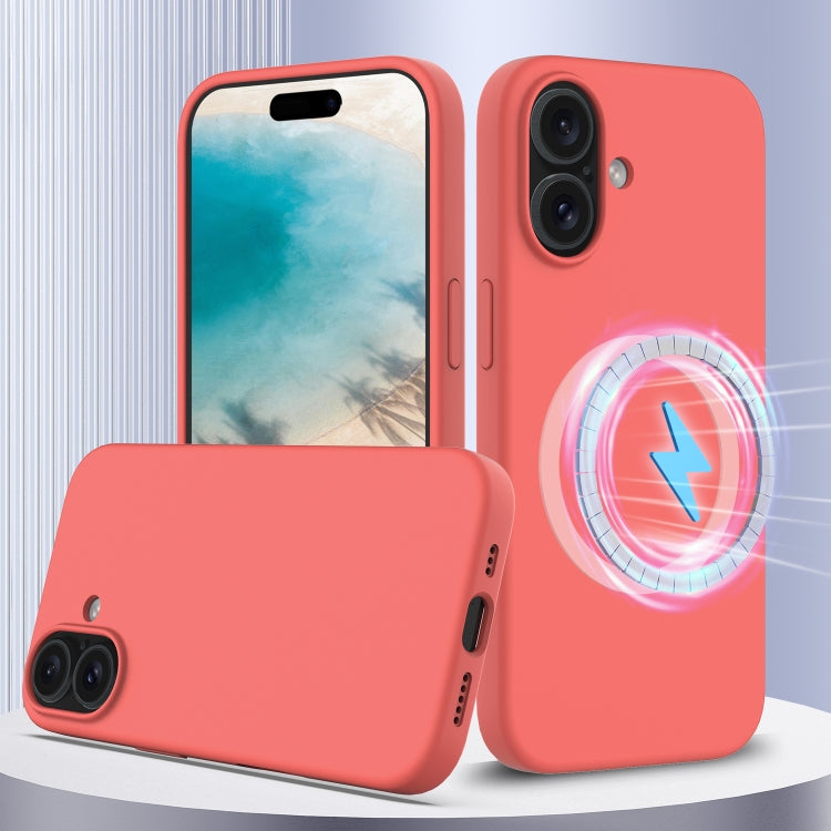 衝撃吸収シリコンMagsafe対応スマホケース、iPhone 16 Pro Max用、iPhone 16 Pro用、iPhone 16 Plus用、iPhone 16用、iPhone 15 Pro Max用