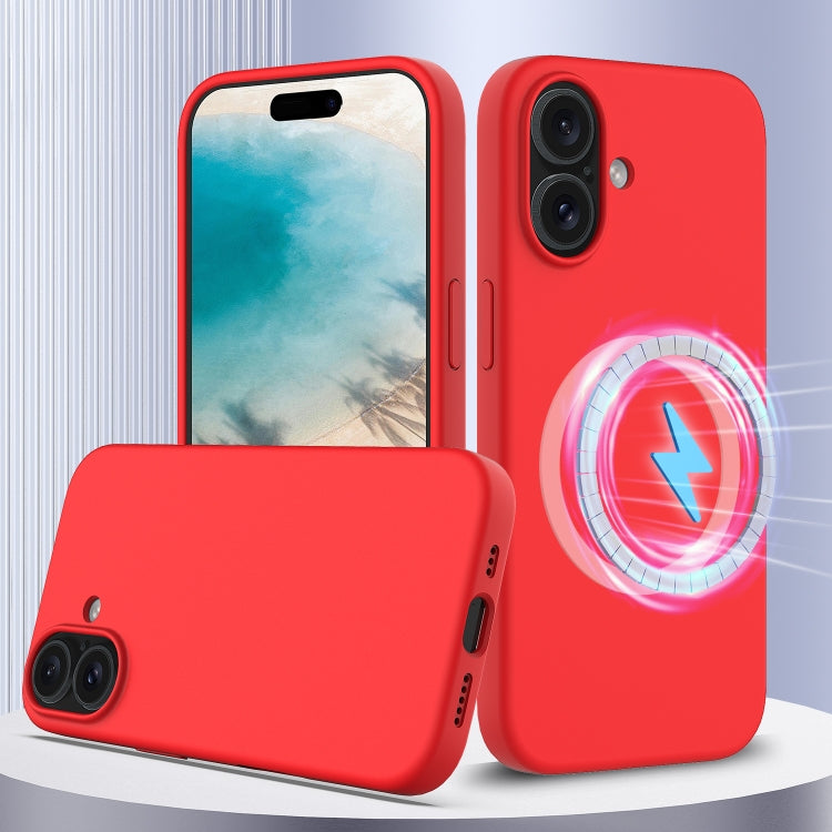 衝撃吸収シリコンMagsafe対応スマホケース、iPhone 16 Pro Max用、iPhone 16 Pro用、iPhone 16 Plus用、iPhone 16用、iPhone 15 Pro Max用
