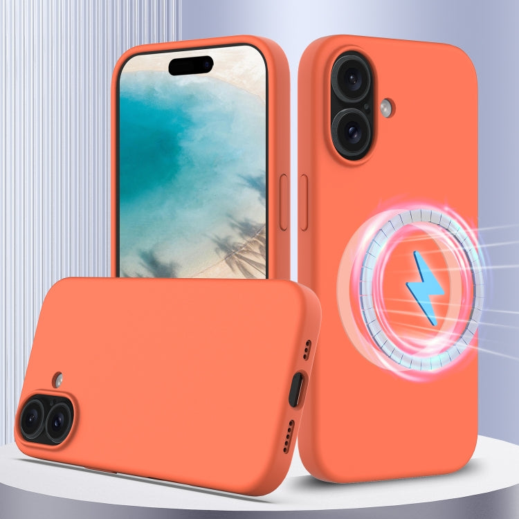 衝撃吸収シリコンMagsafe対応スマホケース、iPhone 16 Pro Max用、iPhone 16 Pro用、iPhone 16 Plus用、iPhone 16用、iPhone 15 Pro Max用