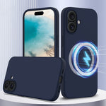衝撃吸収シリコンMagsafe対応スマホケース、iPhone 16 Pro Max用、iPhone 16 Pro用、iPhone 16 Plus用、iPhone 16用、iPhone 15 Pro Max用