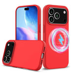 衝撃吸収シリコンMagSafe対応iPhoneケース、iPhone 17e / 16e用、iPhone 17 Pro Max用、iPhone 17 Pro用、iPhone 17用、iPhone Air用