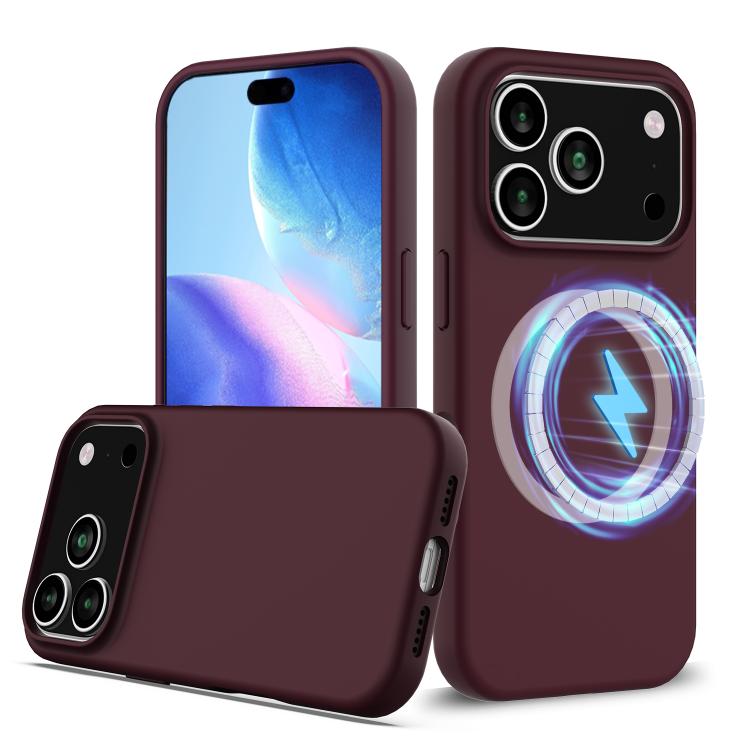 衝撃吸収シリコンMagSafe対応iPhoneケース、iPhone 17e / 16e用、iPhone 17 Pro Max用、iPhone 17 Pro用、iPhone 17用、iPhone Air用