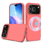 衝撃吸収シリコンMagSafe対応iPhoneケース、iPhone 17e / 16e用、iPhone 17 Pro Max用、iPhone 17 Pro用、iPhone 17用、iPhone Air用