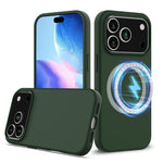 衝撃吸収シリコンMagSafe対応iPhoneケース、iPhone 17e / 16e用、iPhone 17 Pro Max用、iPhone 17 Pro用、iPhone 17用、iPhone Air用