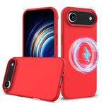 衝撃吸収シリコンMagSafe対応iPhoneケース、iPhone 17e / 16e用、iPhone 17 Pro Max用、iPhone 17 Pro用、iPhone 17用、iPhone Air用