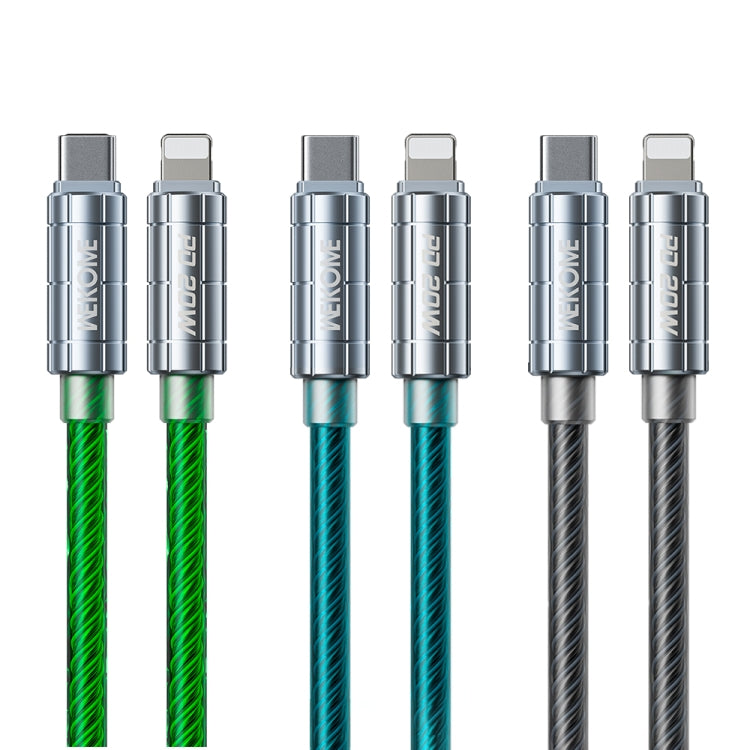 WK WDC-205 PD 20W USB-C/Type-Cから8ピン超高速充電データケーブル、長さ：1m、WDC-205