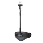 RUIGPRO 腰ベルトマウントストラップ、スマホジンバルスタビライザー用、アクションカメラアダプター付き、スマホクランプ付き、スマホクランプ＆自撮り棒付き、アダプター＆自撮り棒付き